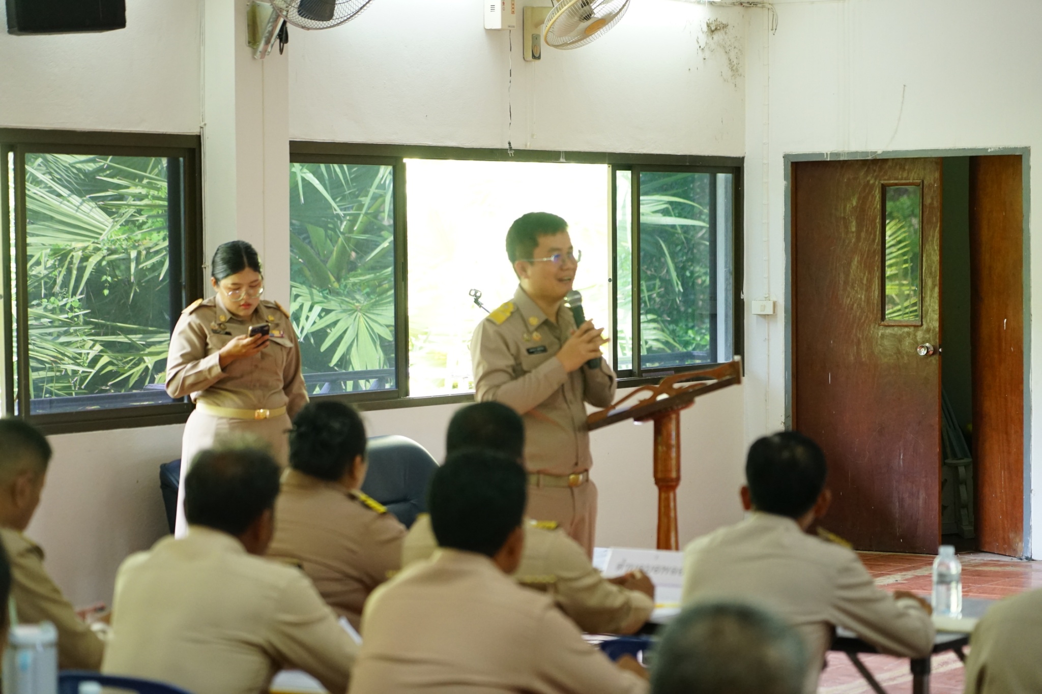 สพอ.บ่อไร่ ร่วมประชุมกำนัน ผู้ใหญ่บ้าน ประจำเดือนพฤษภาคม 2569